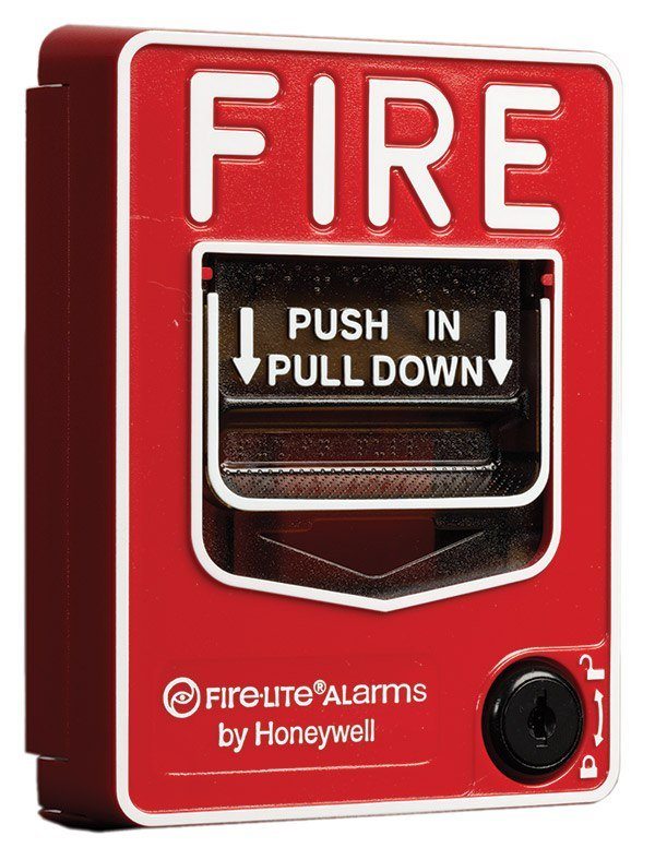 A fire alarm system from Habitec Security